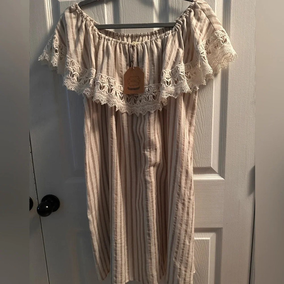 NWT Kori America striped tunic, size XL - Picture 2 of 4